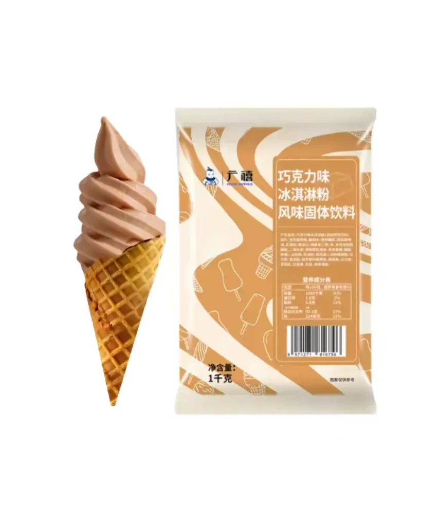 Mezcla Chocolate cono suave